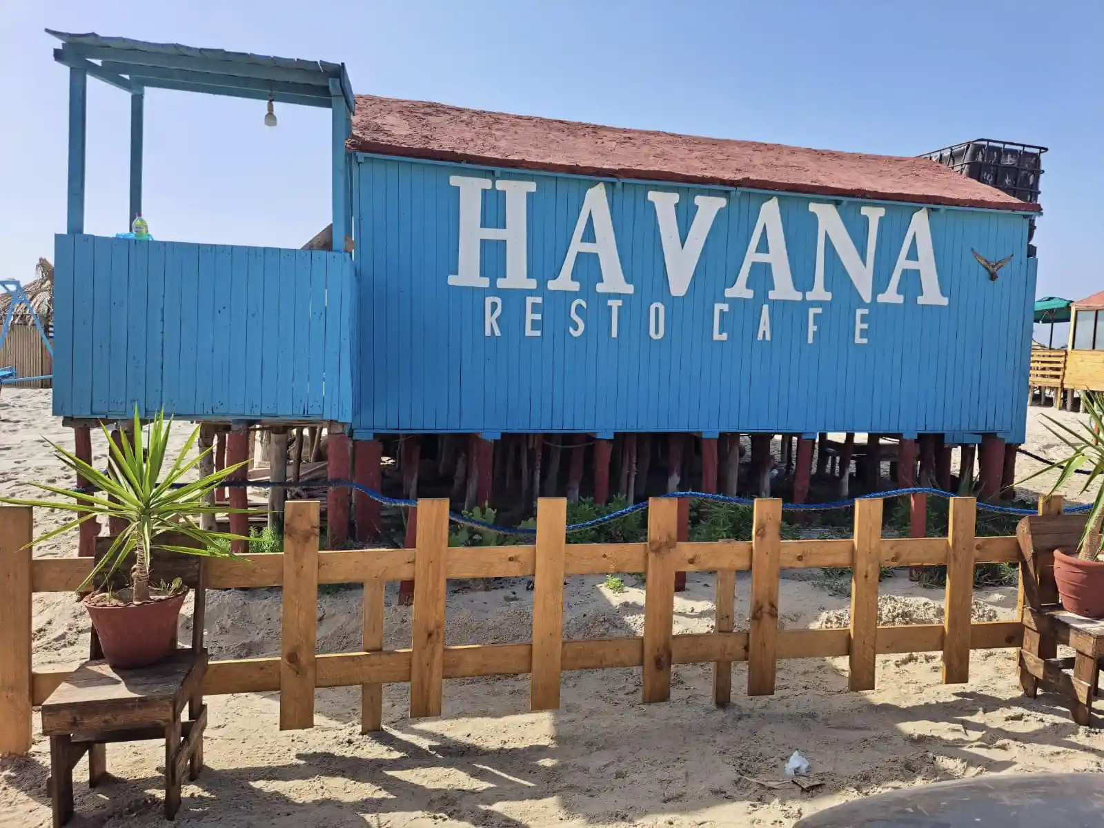Havana à Plage Sidi Ali Mekki, Ghar El Melh, Bizerte, Menu, Localis..