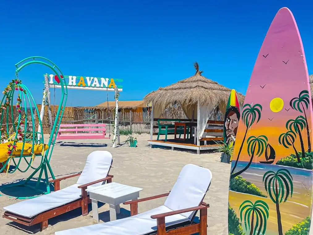 Havana à Coucou beach, Ghar El Melh, Bizerte, Menu, Localisation & ..
